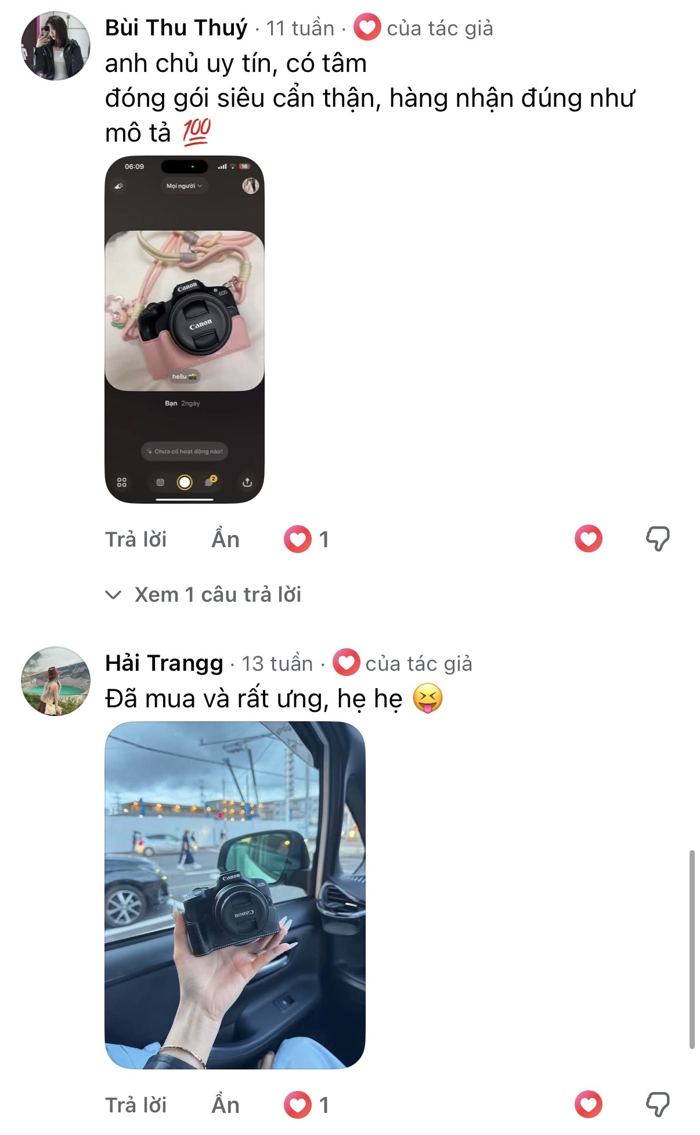 Đánh giá khách hàng