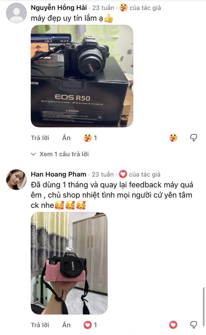 Đánh giá khách hàng