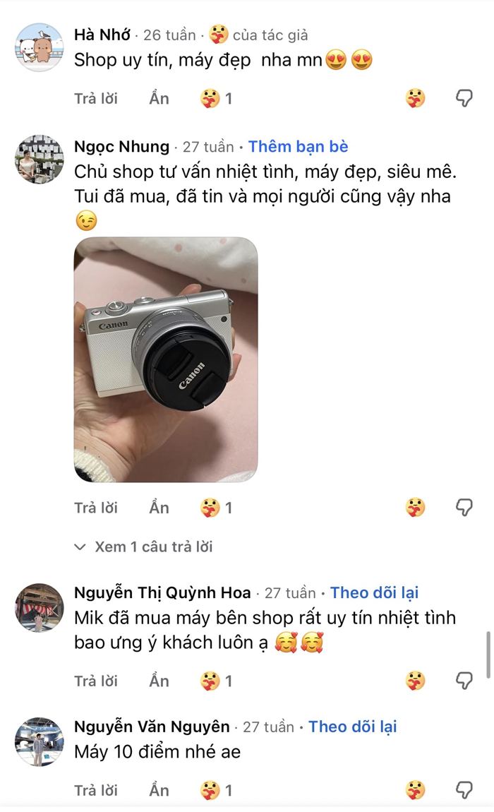 Đánh giá khách hàng